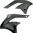 Load image into Gallery viewer, UFO Radiator Shrouds - Black - Main Product View