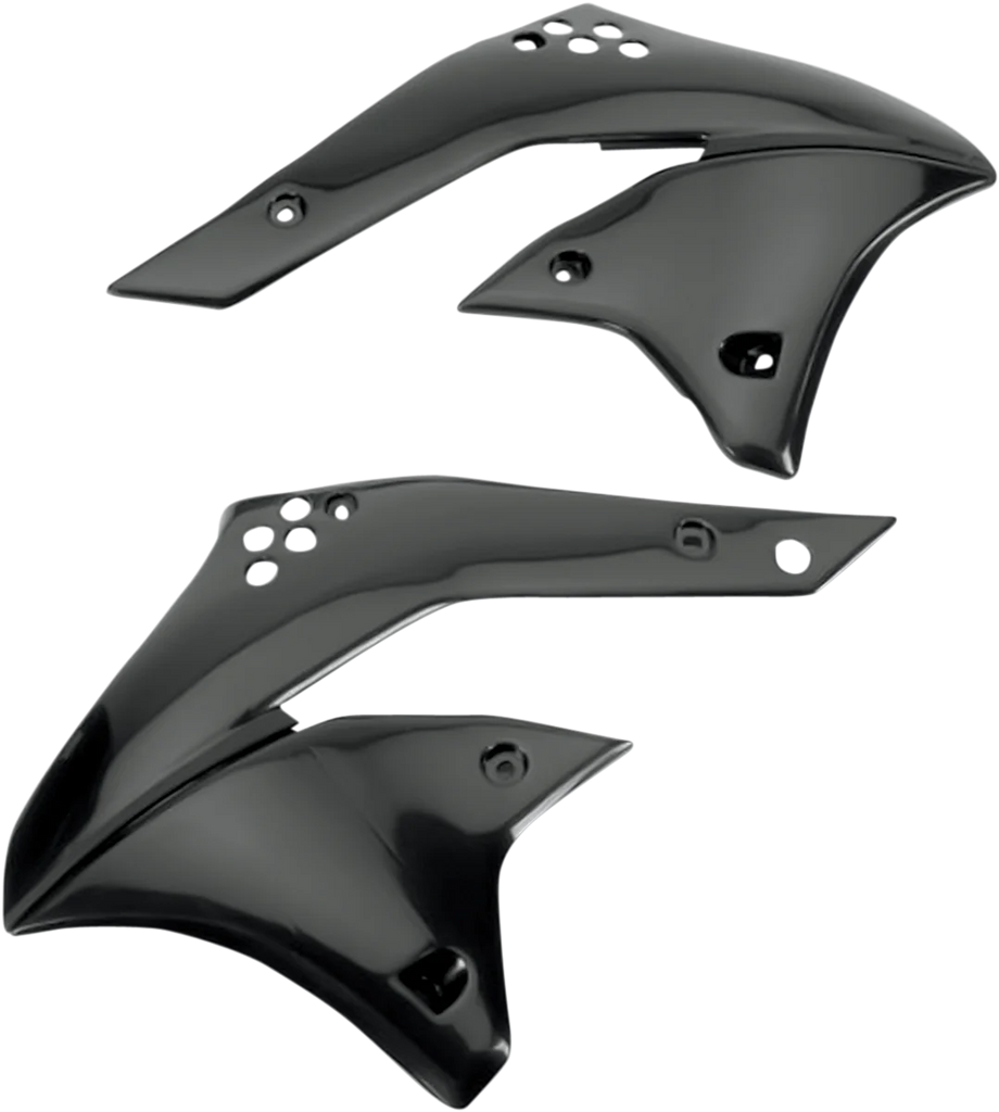UFO Radiator Shrouds - Black - Main Product View