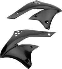 Load image into Gallery viewer, UFO Radiator Shrouds - Black - Main Product View