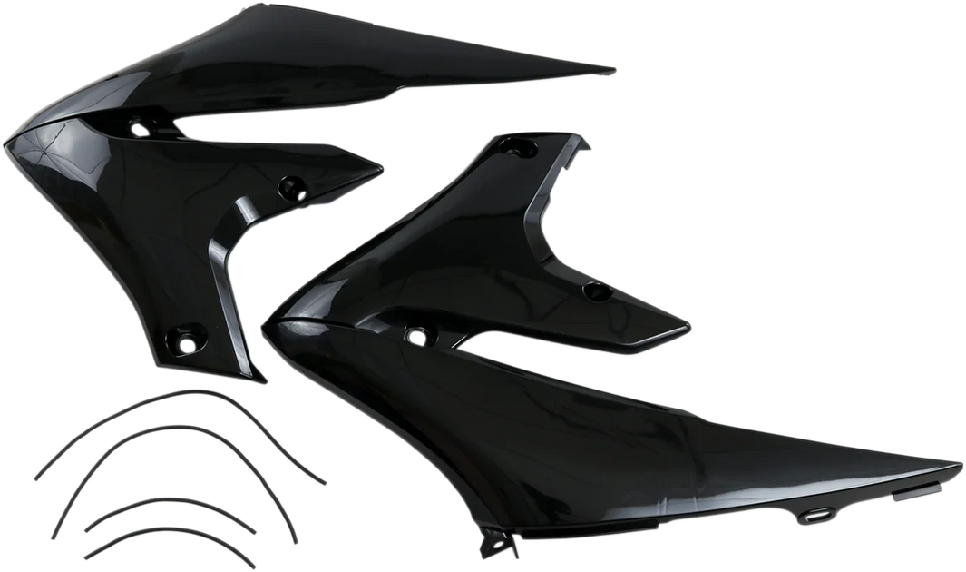 Custom Knight Rider Radiator Shroud UFO Radiator Shrouds - Black – CI Motorsports