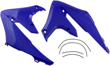 Load image into Gallery viewer, UFO Radiator Shrouds - Blue - Main Product View