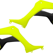 Load image into Gallery viewer, UFO Radiator Shrouds - Florescent Yellow - Main Product View
