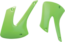 Load image into Gallery viewer, UFO Radiator Shrouds - Green - Main Product View