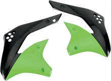 Load image into Gallery viewer, UFO Radiator Shrouds - Green - Main Product View
