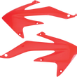Load image into Gallery viewer, UFO Radiator Shrouds - Red - Main Product View