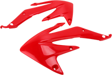 Load image into Gallery viewer, UFO Radiator Shrouds - Red - Main Product View