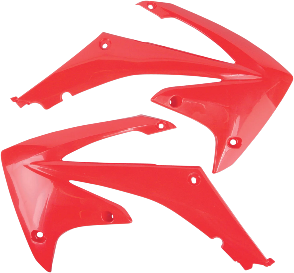 UFO Radiator Shrouds - Red - Main Product View