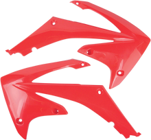 Load image into Gallery viewer, UFO Radiator Shrouds - Red - Main Product View