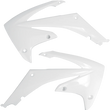 Load image into Gallery viewer, UFO Radiator Shrouds - White - Main Product View