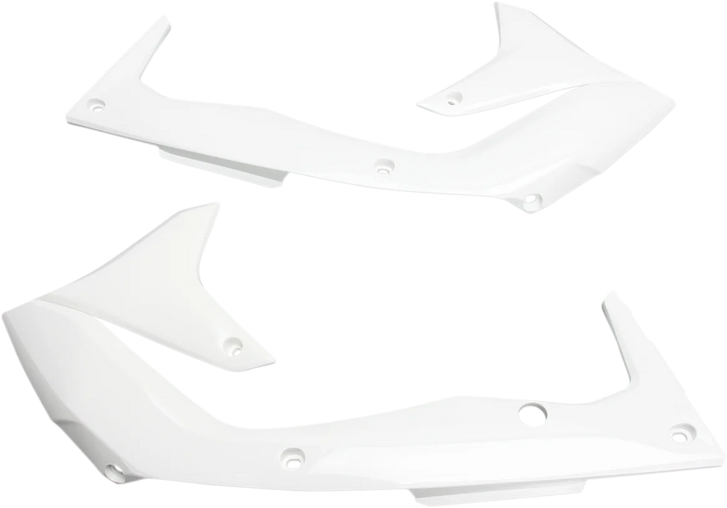 UFO Radiator Shrouds - White - Main Product View