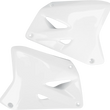 Load image into Gallery viewer, UFO Radiator Shrouds - White - Main Product View
