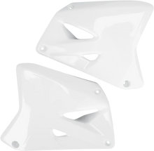 Load image into Gallery viewer, UFO Radiator Shrouds - White - Main Product View