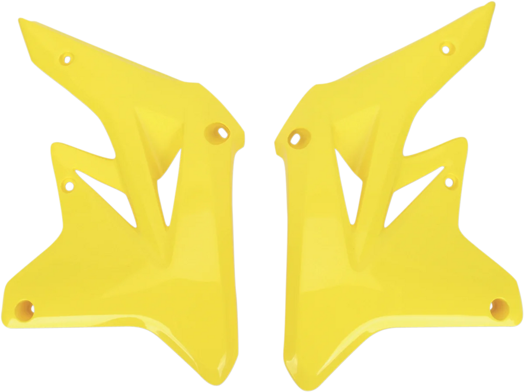 UFO Radiator Shrouds - Yellow - Main Product View