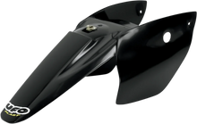 Load image into Gallery viewer, UFO Rear Fender - With Side Panels - Black - Main Product View
