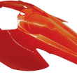 Load image into Gallery viewer, UFO Rear Fender - With Side Panels - Black - Side View