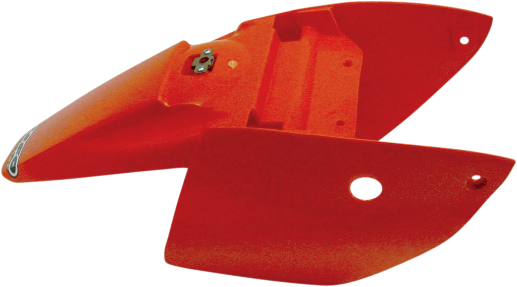 UFO Rear Fender - With Side Panels - KTM Orange '98-'22 - Main Product View