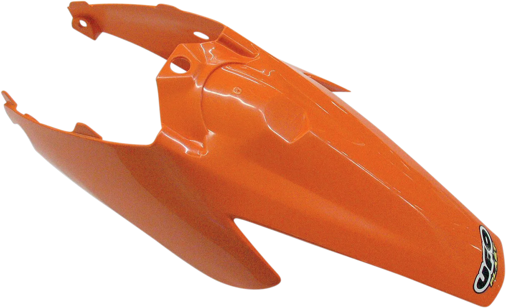 UFO Rear Fender - With Side Panels - KTM Orange '98-'22 - Main Product View