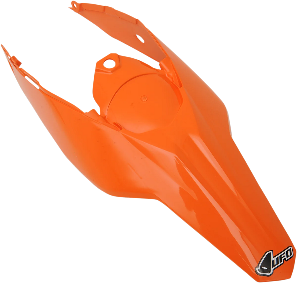 UFO Rear Fender - With Side Panels - KTM Orange '98-'22 - Main Product View
