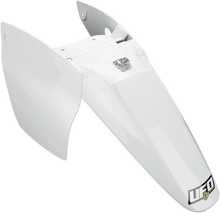 Load image into Gallery viewer, UFO Rear Fender - With Side Panels - KTM White '98-'19 - Main Product View