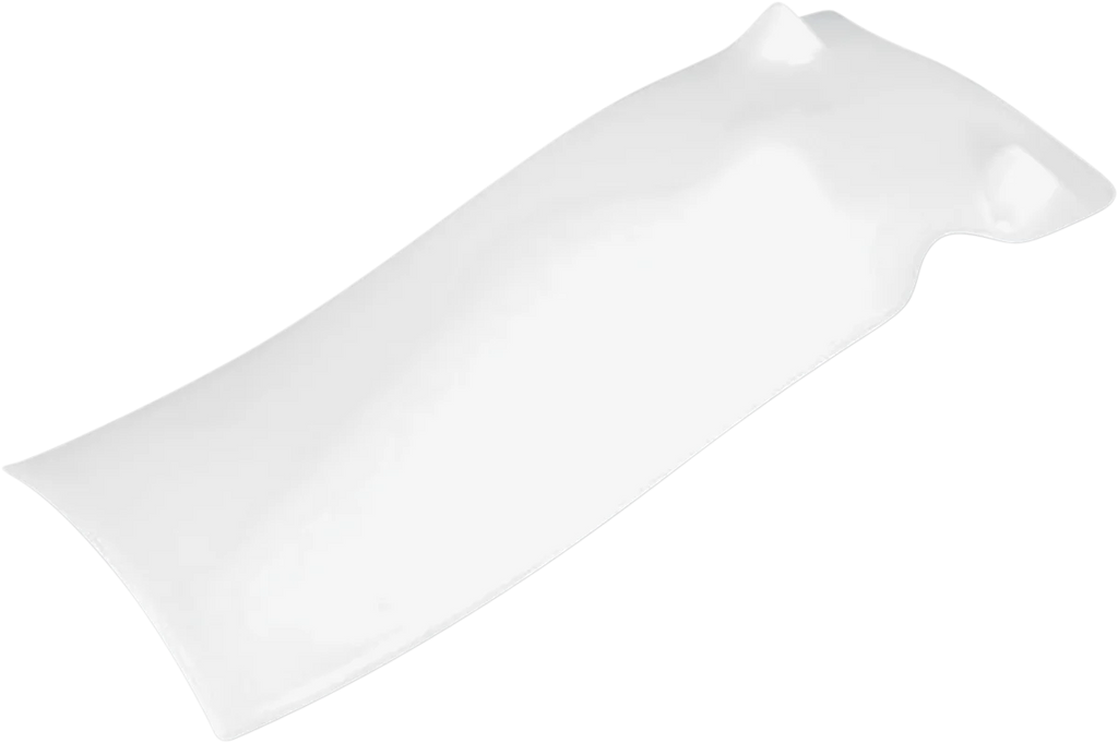 UFO Rear Mud Plate - White - Main Product View