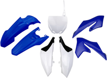 Load image into Gallery viewer, UFO Replacement Body Kit - OEM Blue/White - Main Product View