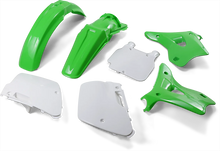 Load image into Gallery viewer, UFO Replacement Body Kit - OEM Green/White - Main Product View