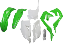 Load image into Gallery viewer, UFO Replacement Body Kit - OEM Green/White - Main Product View