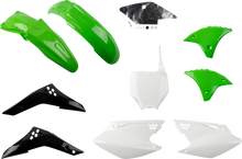 Load image into Gallery viewer, UFO Replacement Body Kit - OEM Green/White/Black - Main Product View
