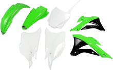 Load image into Gallery viewer, UFO Replacement Body Kit - OEM Green/White/Black - Main Product View