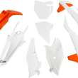 Load image into Gallery viewer, UFO Replacement Body Kit - OEM Orange/White - Main Product View