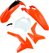 Load image into Gallery viewer, UFO Replacement Body Kit - OEM Orange/White/Black - - Main Product View