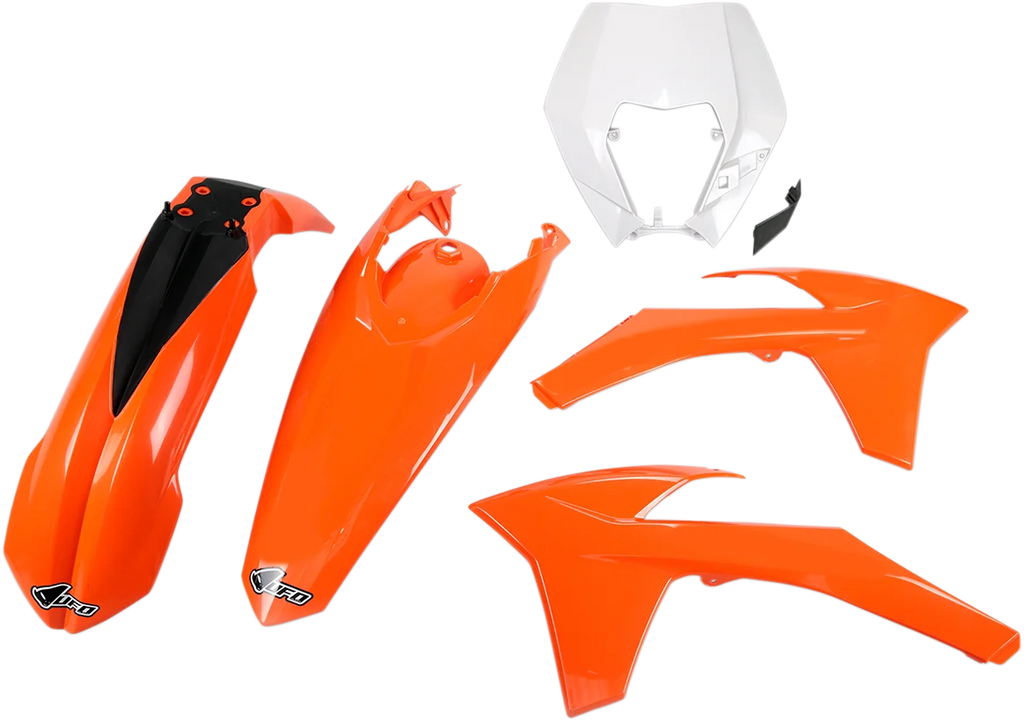 UFO Replacement Body Kit - OEM Orange/White/Black - - Side View
