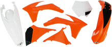 Load image into Gallery viewer, UFO Replacement Body Kit - OEM Orange/White/Black - Main Product View