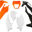 Load image into Gallery viewer, UFO Replacement Body Kit - OEM Orange/White/Black - Side View