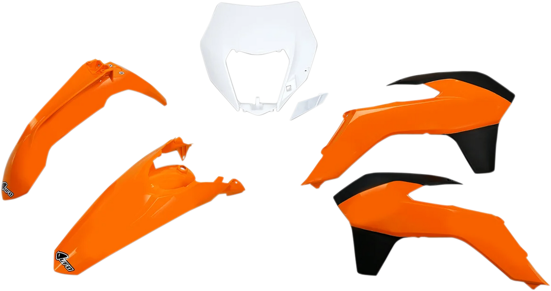 UFO Replacement Body Kit - OEM Orange/White/Black - Side View