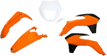 Load image into Gallery viewer, UFO Replacement Body Kit - OEM Orange/White/Black - Side View