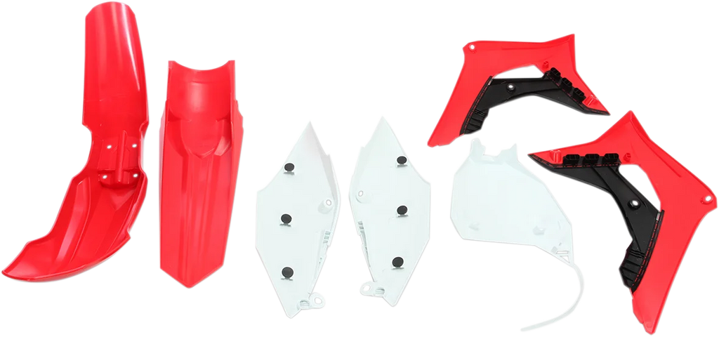 UFO Replacement Body Kit - OEM Red/White/Black - Side View