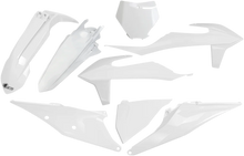 Load image into Gallery viewer, UFO Replacement Body Kit - White fits Ktm - Main Product View