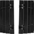 Load image into Gallery viewer, UFO Replacement Radiator Louvers - Black - KTM/Husqvarna - Main Product View