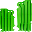 Load image into Gallery viewer, UFO Replacement Radiator Louvers - Green - Kawasaki - Main Product View