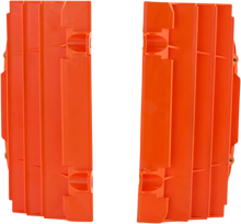 Load image into Gallery viewer, UFO Replacement Radiator Louvers - Orange - KTM - Main Product View