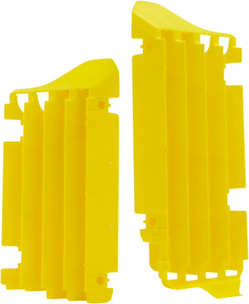 UFO Replacement Radiator Louvers - Yellow - Suzuki - Main Product View