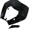 Load image into Gallery viewer, UFO Replacement plastic for OEM headlight - Black - Main Product View