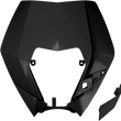 Load image into Gallery viewer, UFO Replacement plastic for OEM headlight - Black - Side View