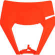 Load image into Gallery viewer, UFO Replacement plastic for OEM headlight - White - Side View