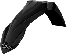 Load image into Gallery viewer, UFO Restyled Front Fender - Black - Main Product View
