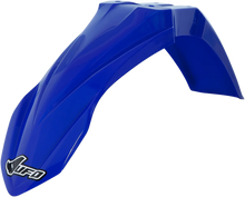 Load image into Gallery viewer, UFO Restyled Front Fender - Blue - Main Product View