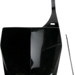 Load image into Gallery viewer, UFO Restyled Number Plate - Black - YZ - Main Product View