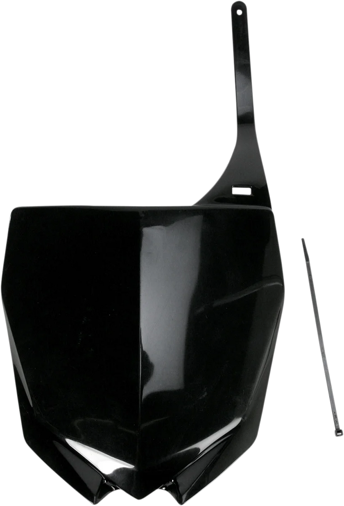 UFO Restyled Number Plate - Black - YZ - Main Product View