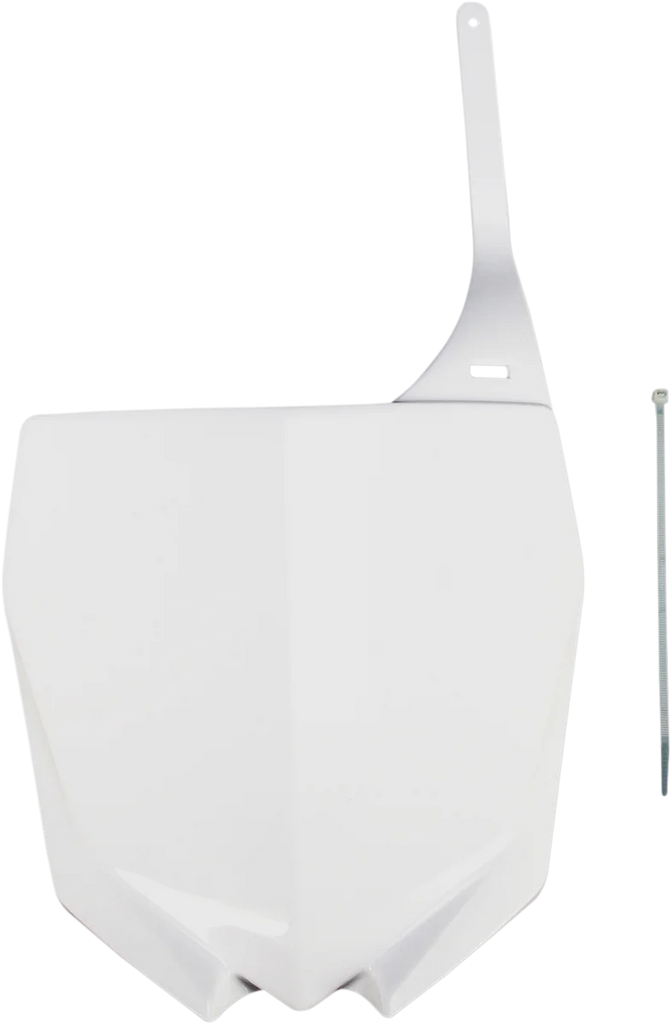 UFO Restyled Number Plate - White - YZ - Main Product View